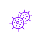 Icône de virus – Immunologie et virologie